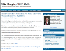Tablet Screenshot of chapple.org